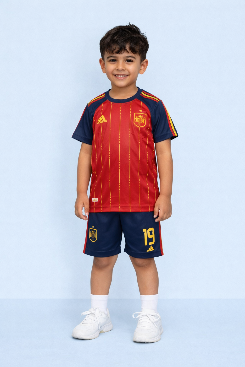 Lamine Yamal – Spain Football Kit for Kids (5–13 Years)